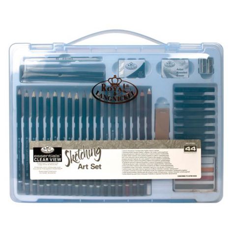 Zestaw szkicowy R&L Essentials Clearview Sketching Art Set, 43 elementy - 2